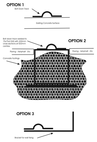 Slider setup